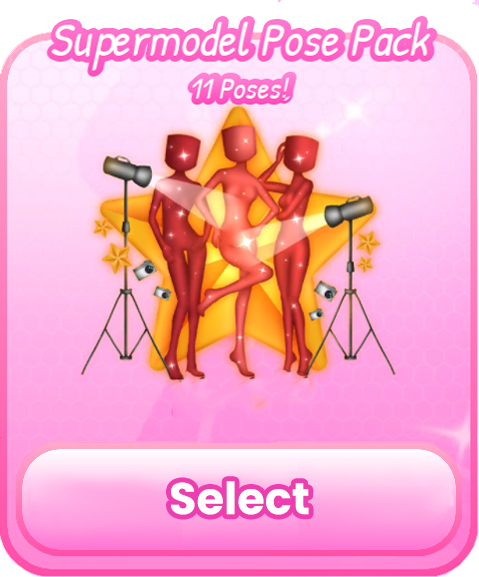 Supermodel Pose Pack..